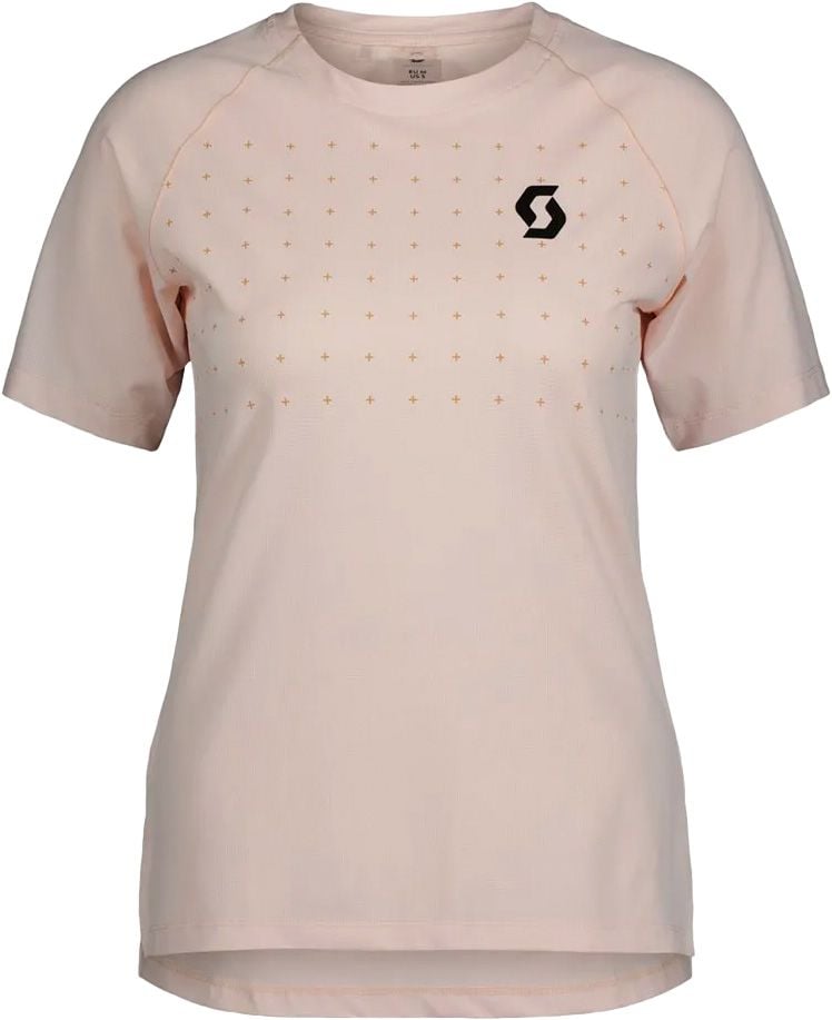 Trail Vertic Pro SS Tee W Sugar Pink + Scott