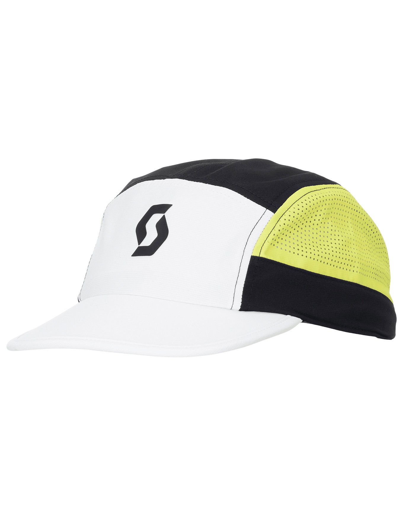 5-Panel Cap Endurance Tech Black White + Scott