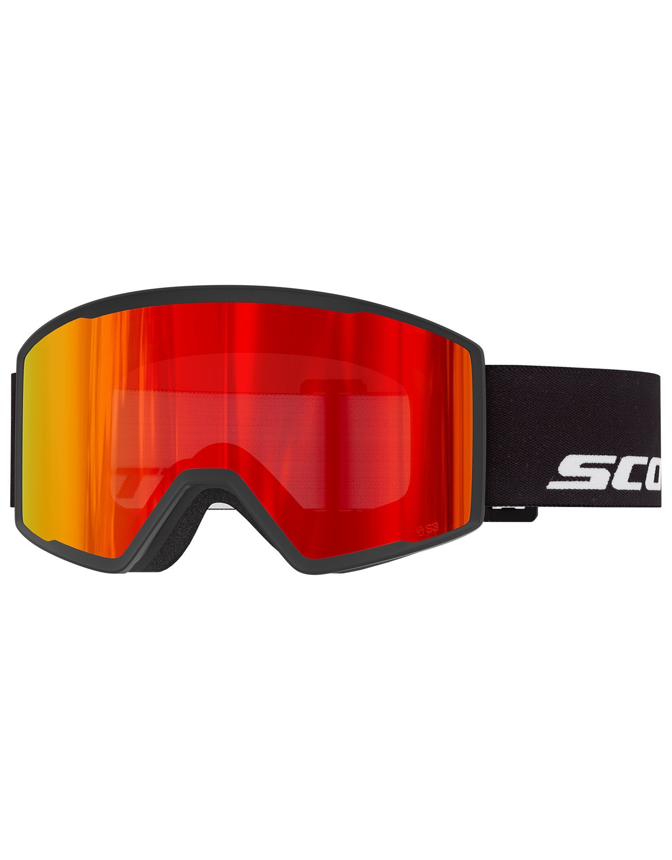 Trace Pro Black Red Chrome S3 + Scott