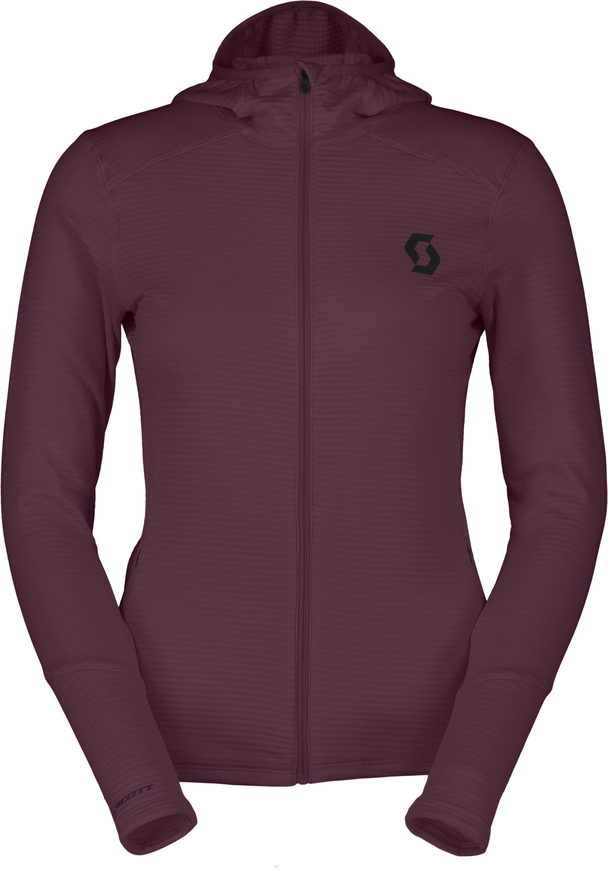 Defined Light Hoody W Cocoa Red + Scott