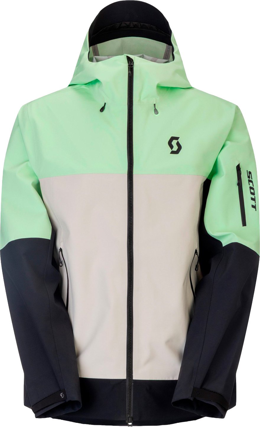 Explorair 3L Jacket M Vapour Green/Black + Scott