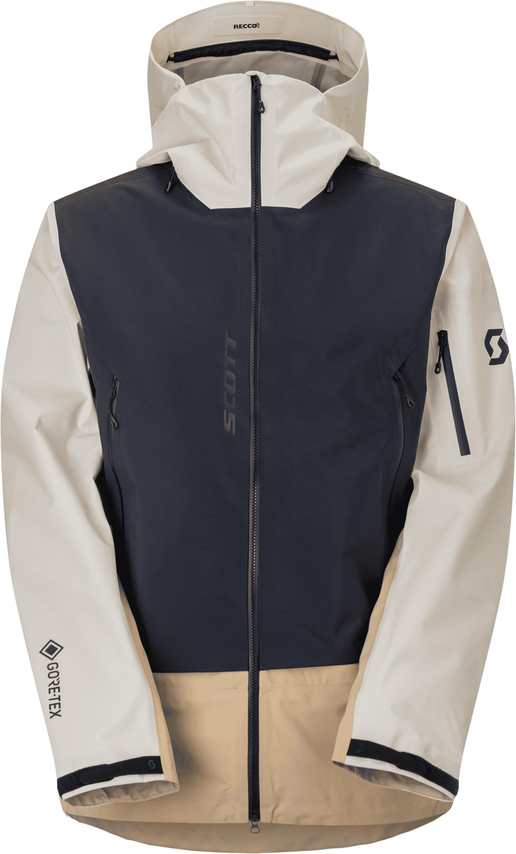 Explorair GTX 3L Jacket M Black/Latte Beige + Scott