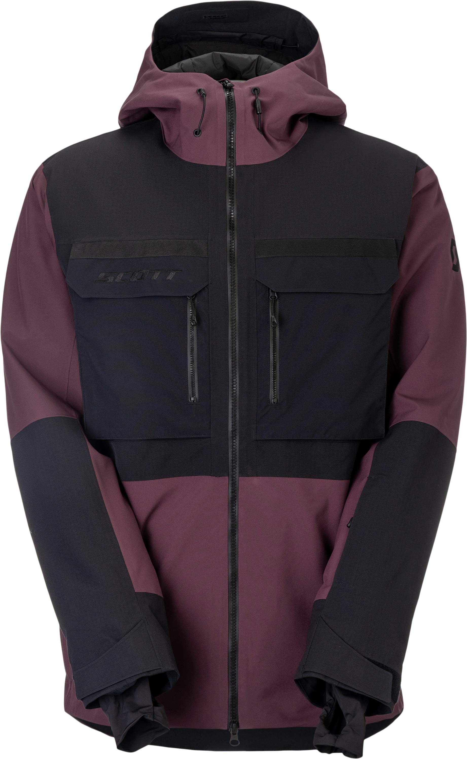 Ultimate Dryo Utility Jacket M Cocoa Red/Black + Scott