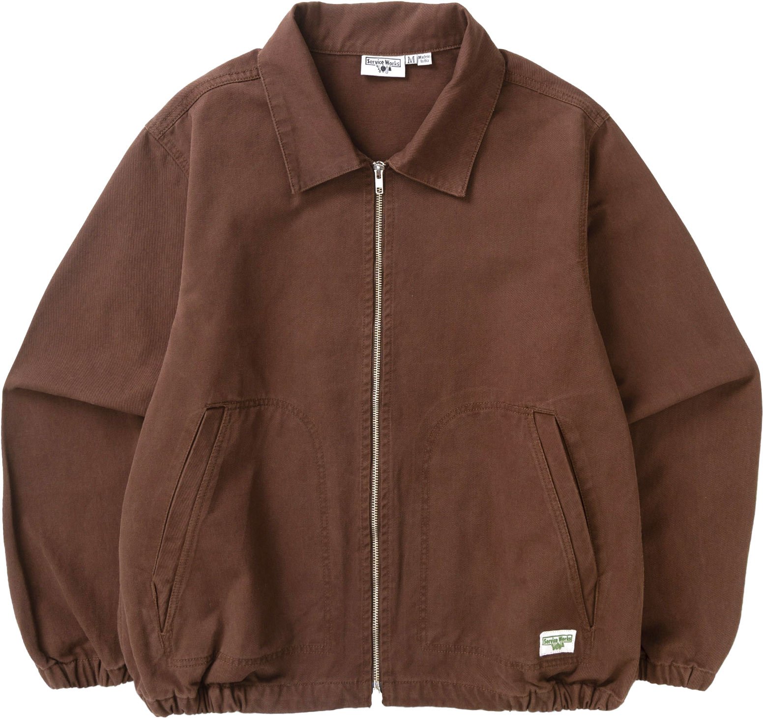 Twill Work Jacket Brown + Service Works