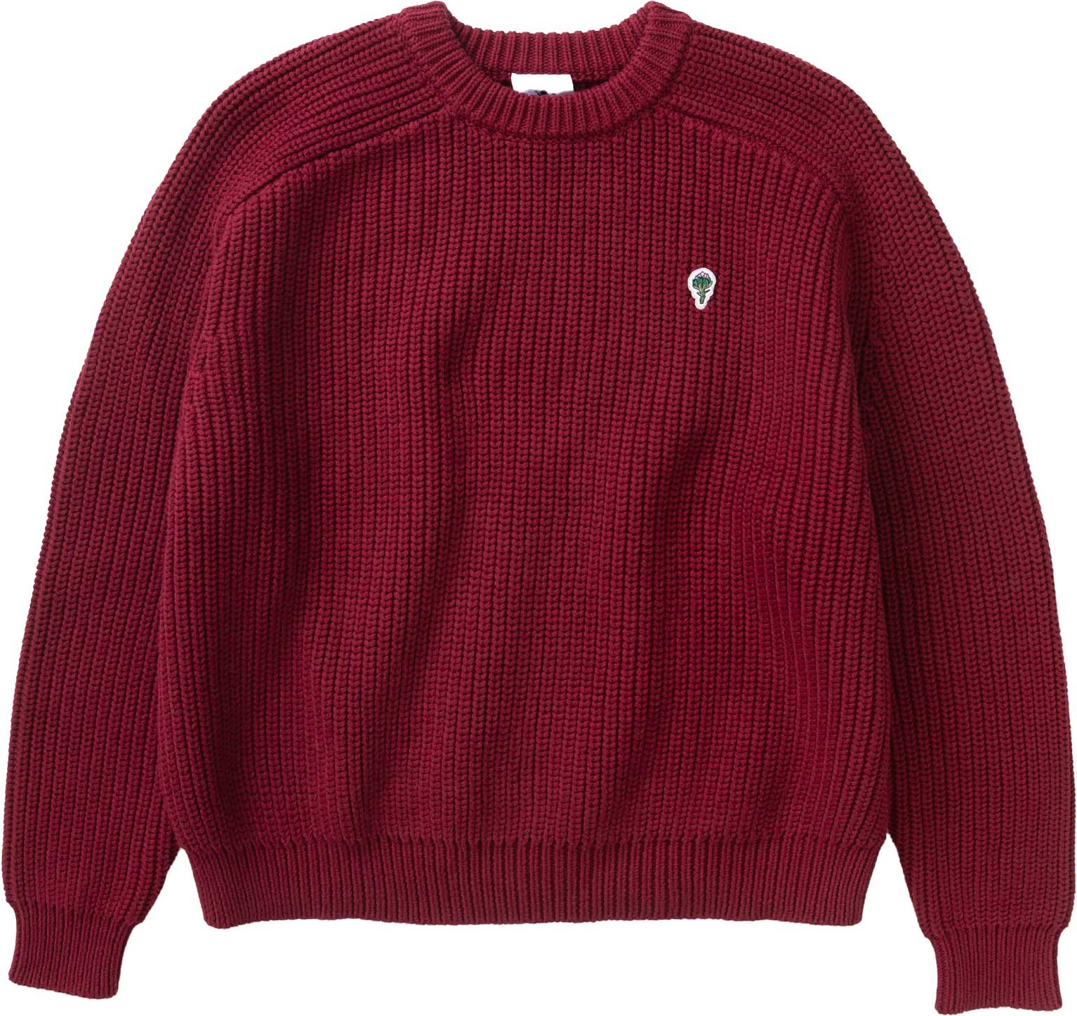Artichoke Chunky Knit Burgundy + Service Works