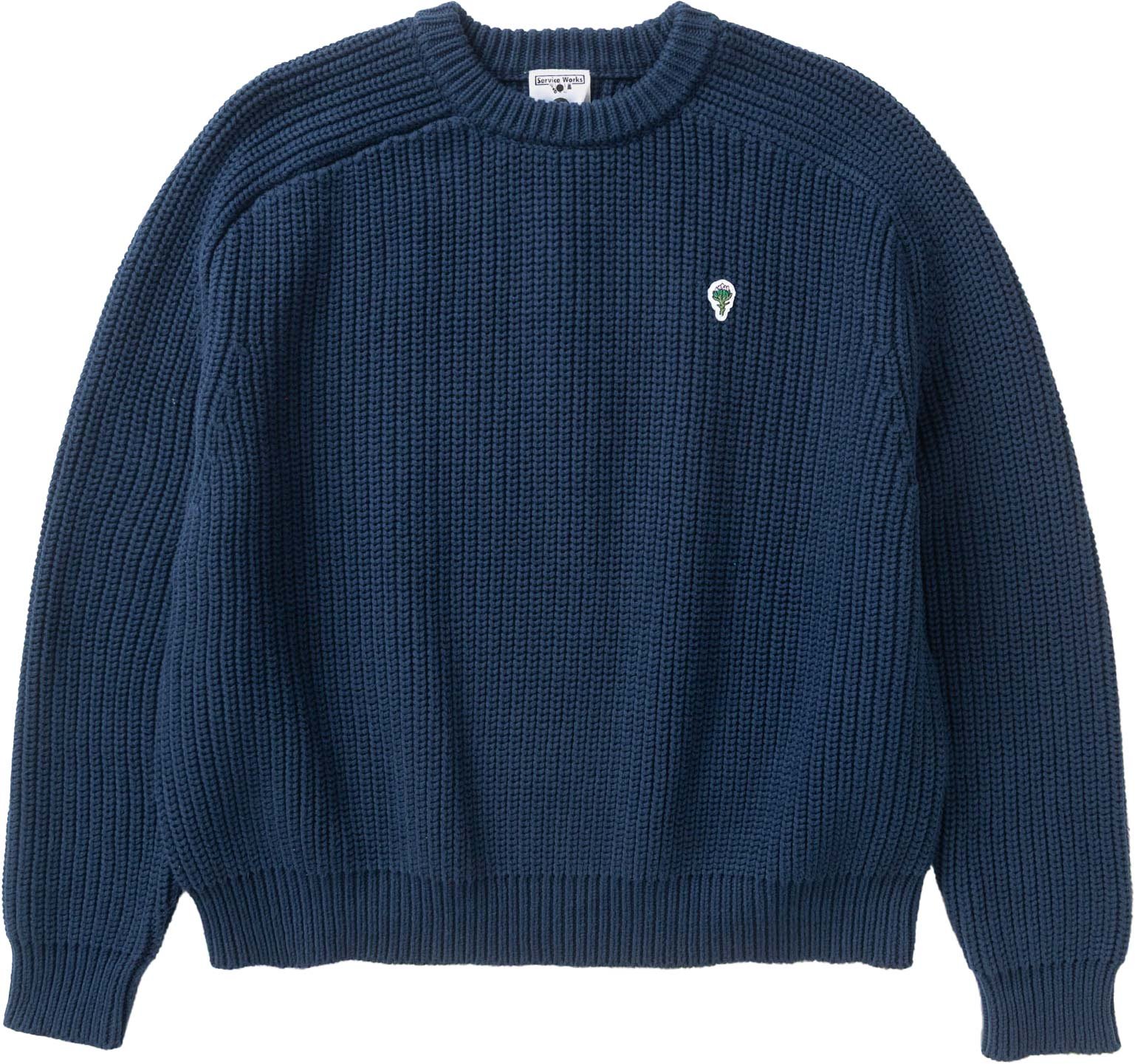 Artichoke Chunky Knit Navy + Service Works