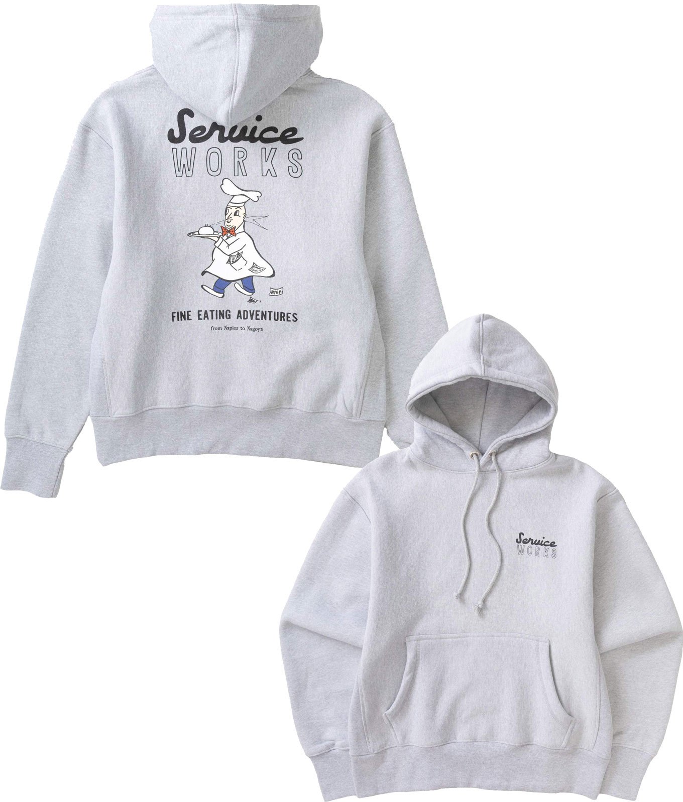 Eating Adventures Hoodie Heather + Service Works