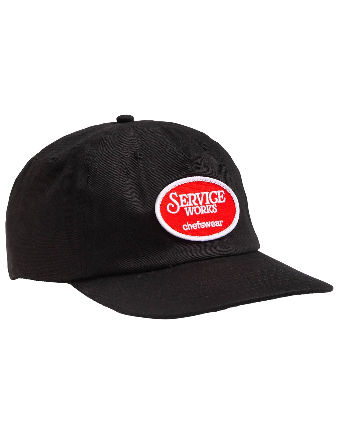 Chefswear Cap Black + Service Works
