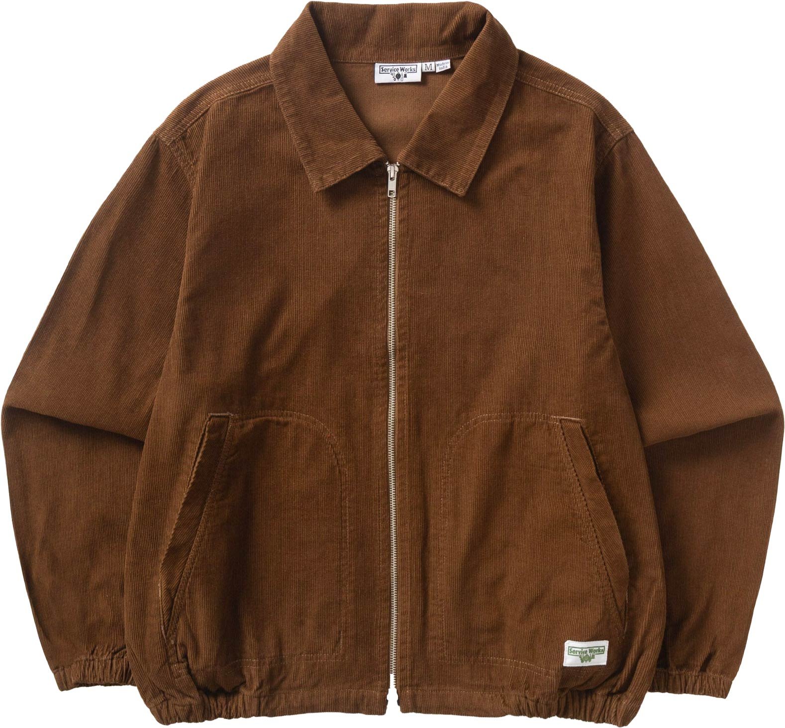 Fine Cord Work Jacket Bark + Service Works