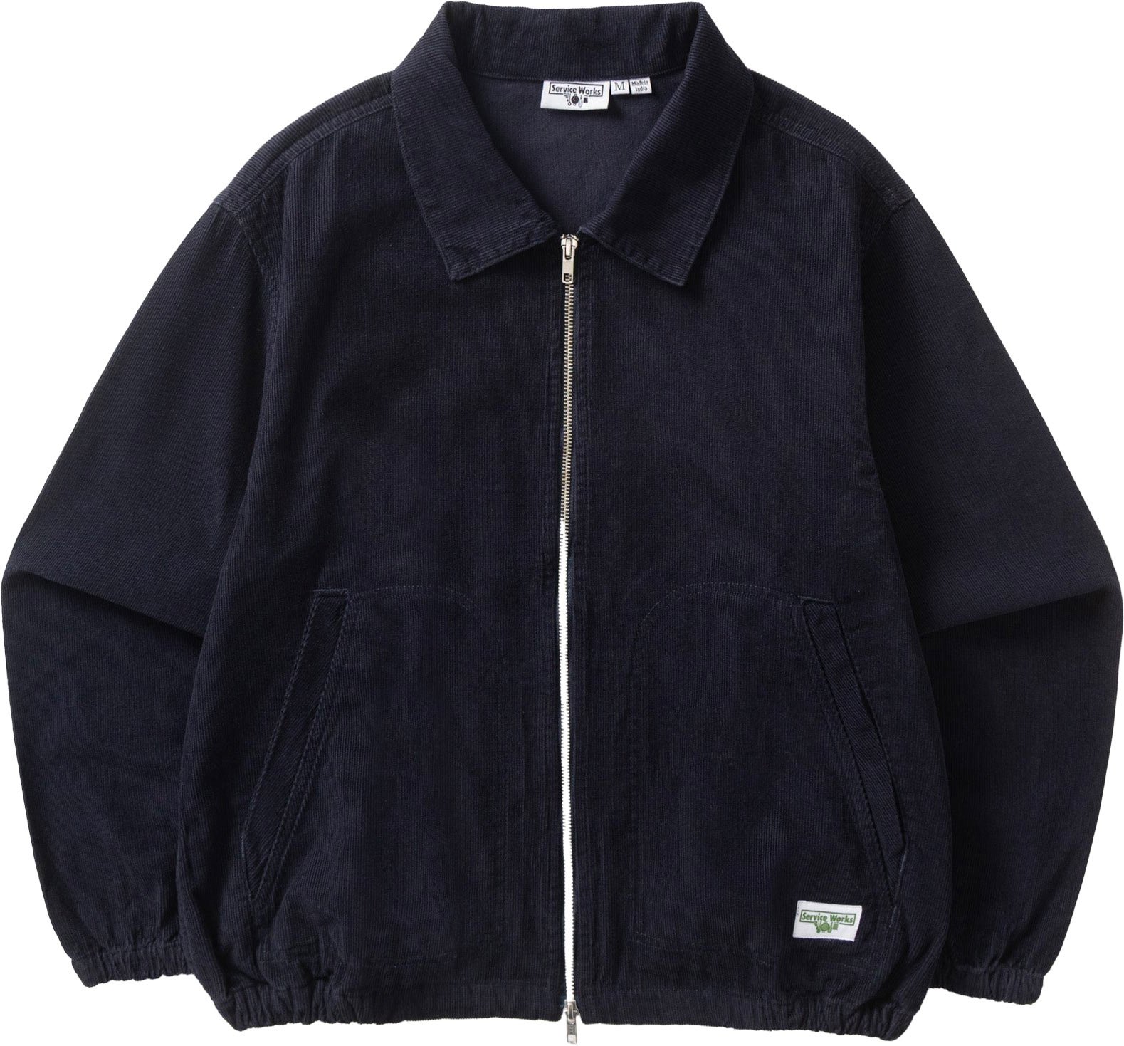 Fine Cord Work Jacket Navy + Service Works