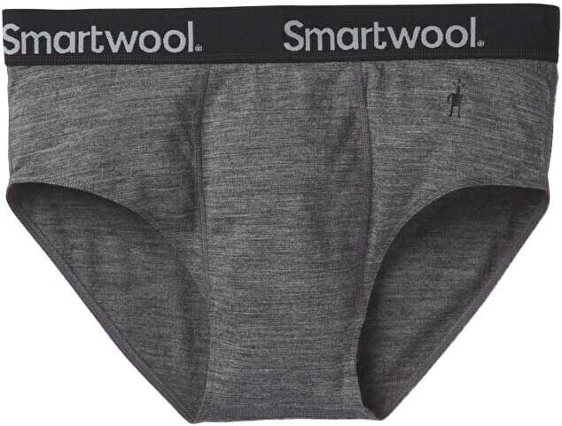 M Active Brief Boxed Medium Gray Heather + Smartwool