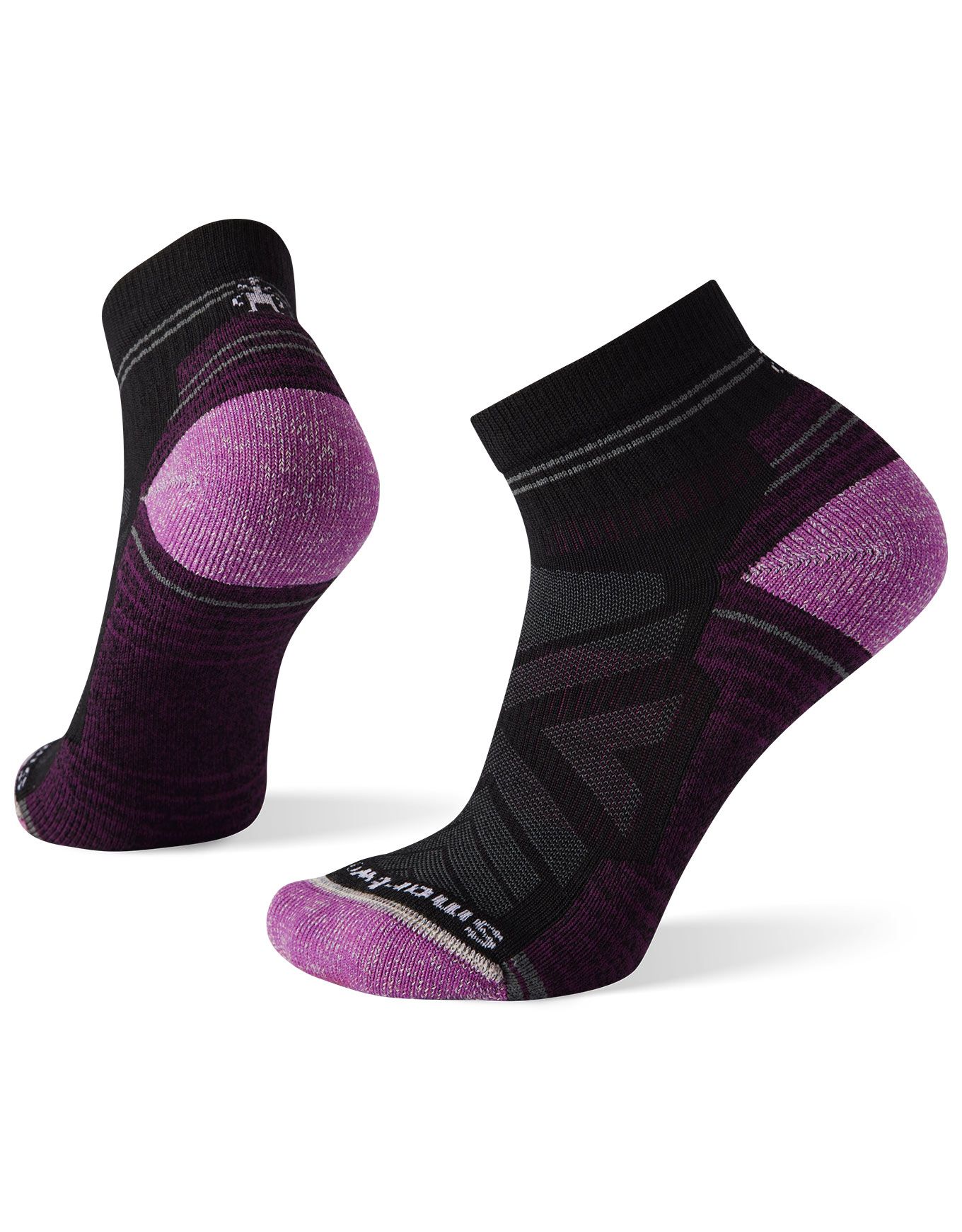 W Hike Light Cushion Ankle Socks Black + Smartwool