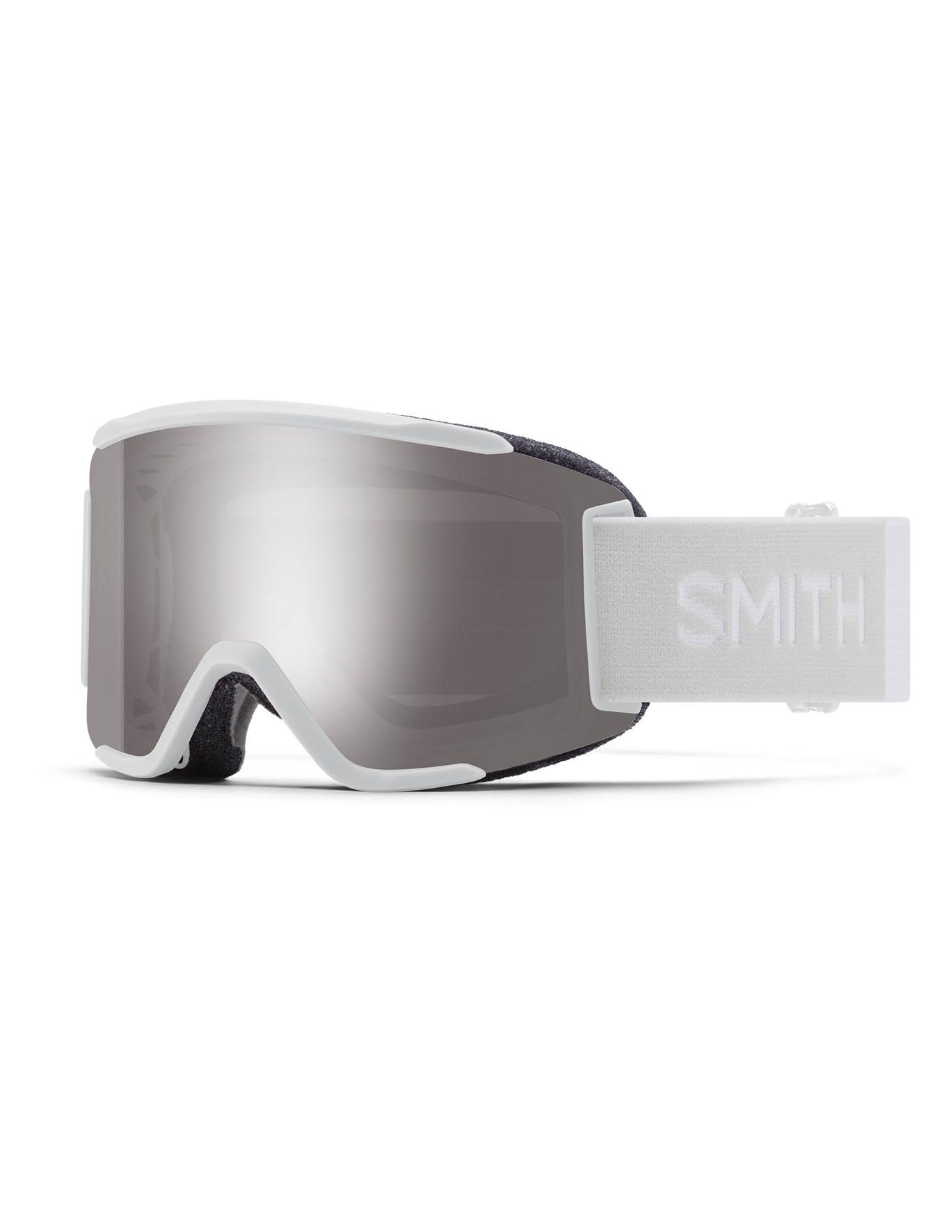 Squad S White Vapor Chromapop Sun Platinum Mirror + Smith