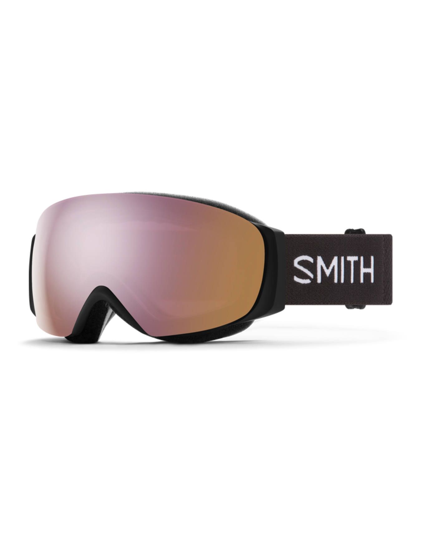 I/O Mag S Low Bridge Black Chromapop Everyday Rose Gold Mirror + Smith