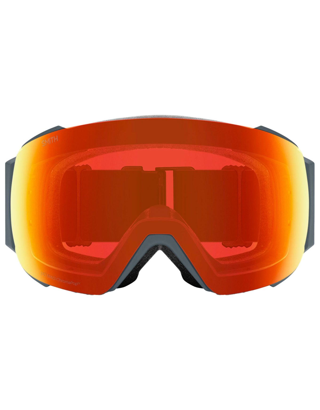 Smith As I/O Mag Slate / Chromapop Everyday Red Mirror Ski goggles 