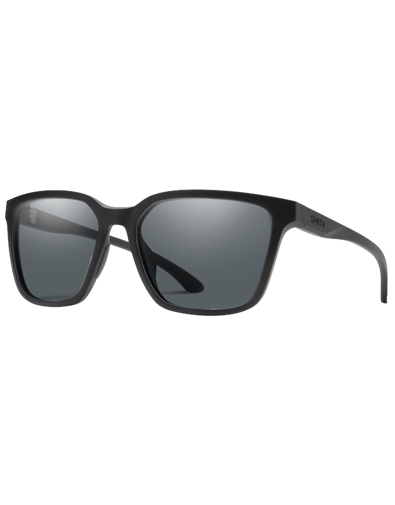 Shoutout Core Matte Black Polarized Grey + Smith