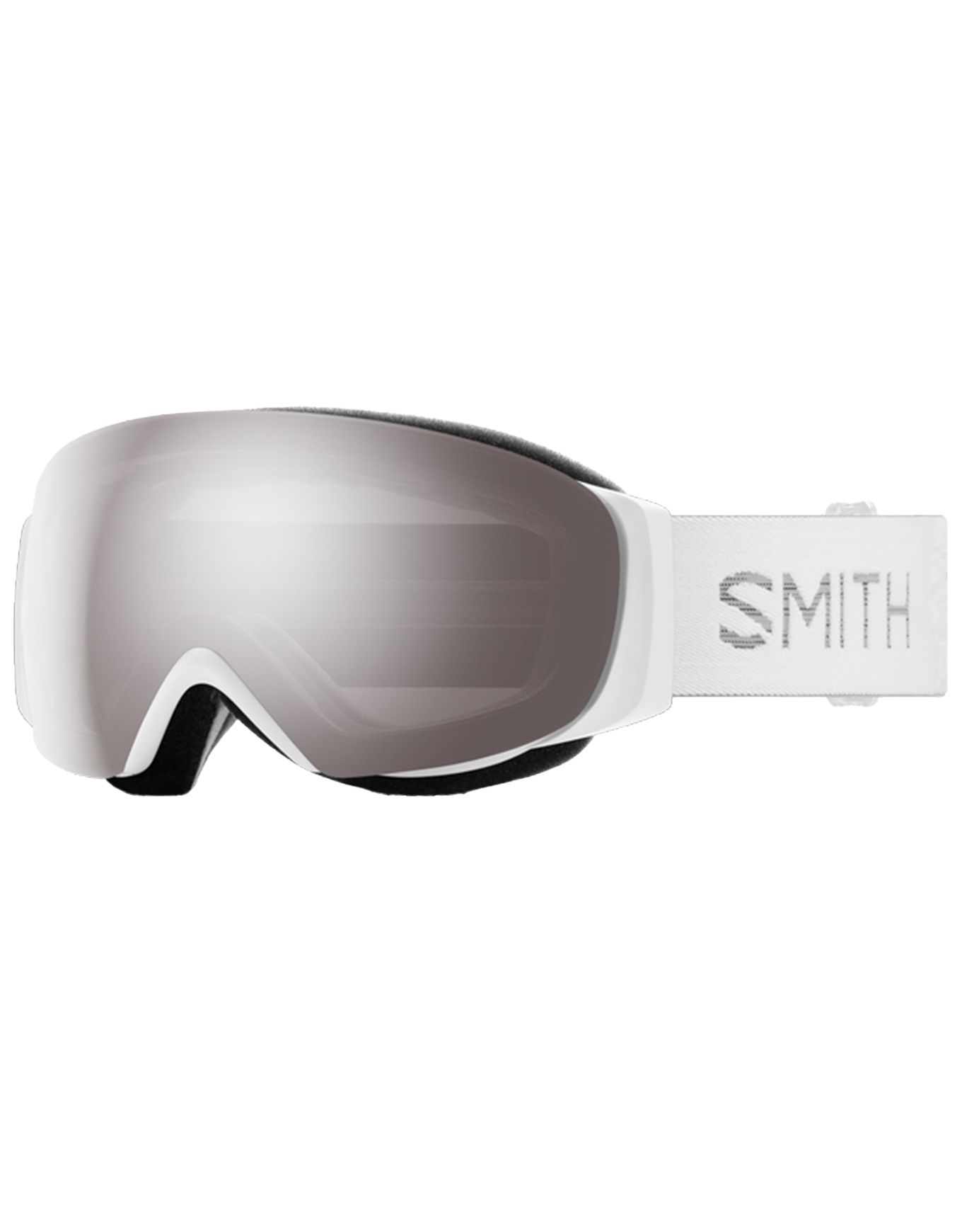 Io Mag S White Chunky Knit / Chromapop Sun Platinum Mirror + Smith