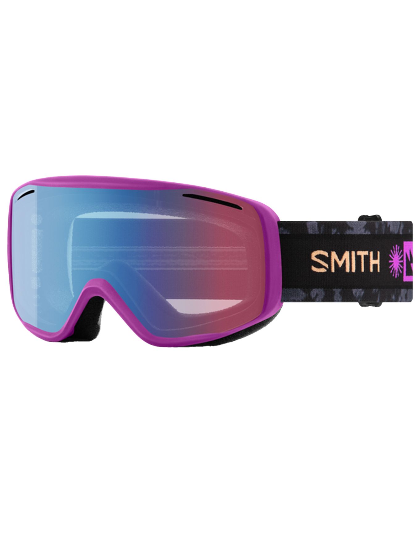 Rally Vivid Violet / Blue Sensor Mirror Antifog + Smith