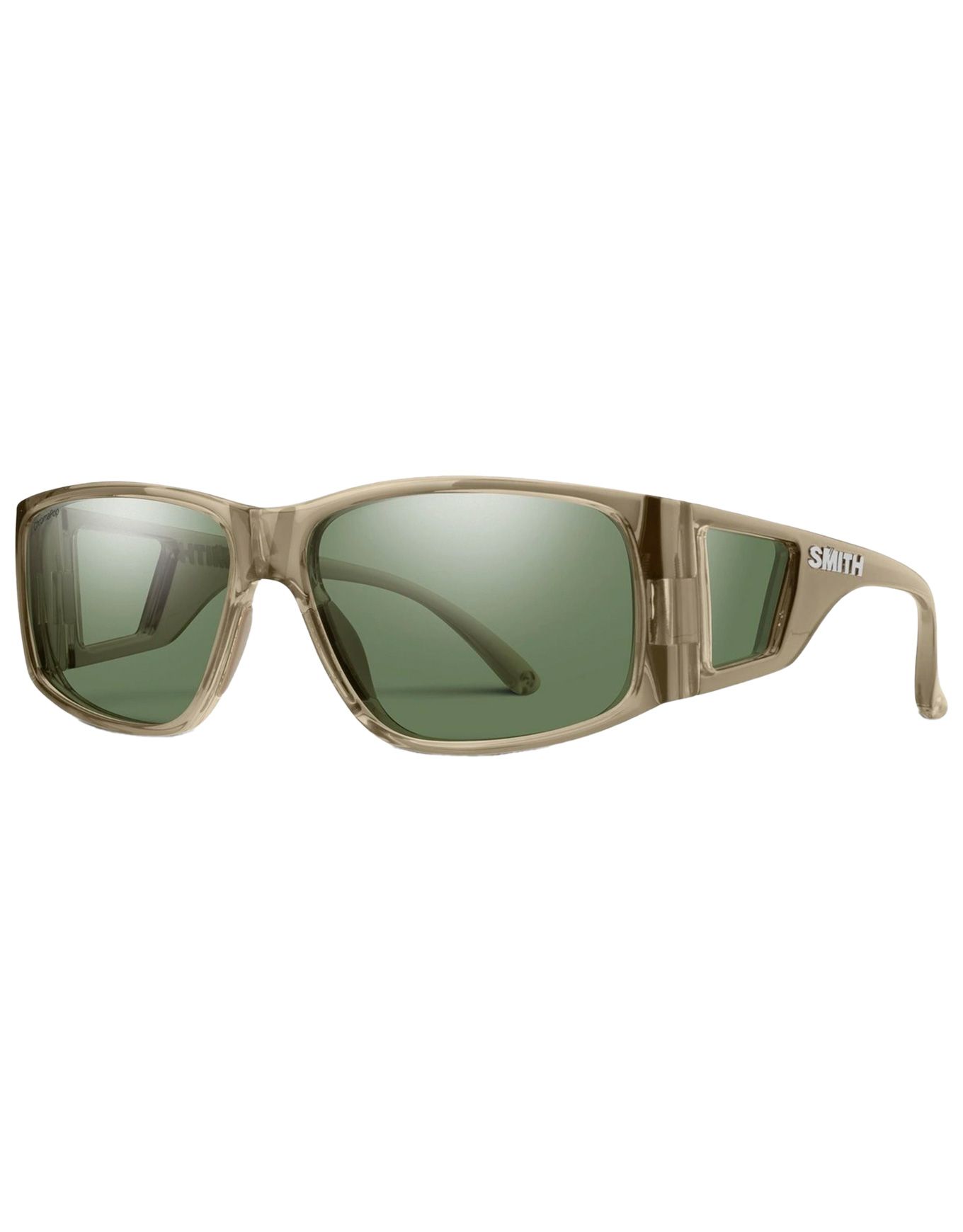 Monroe Peak Sumit Crystal ChromaPop Polarized Gray Green  + Smith
