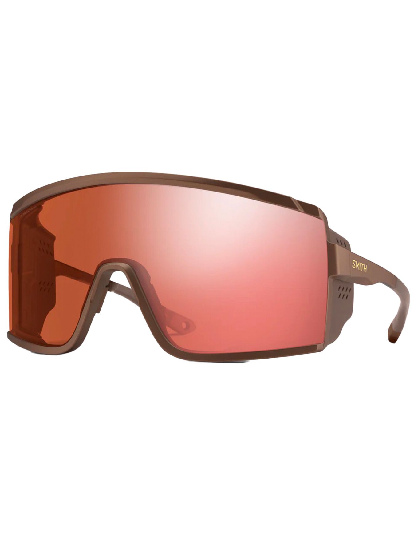 Pursuit Matte Gold Dust ChromaPop Glacier Photochromic Rose Gold Mirror  + Smith