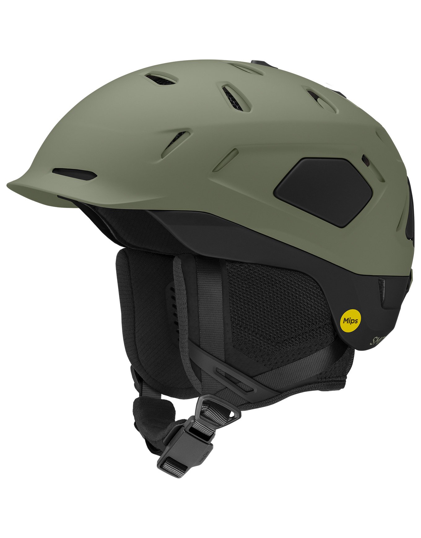 Nexus MIPS Matte Fatigue Green + Smith