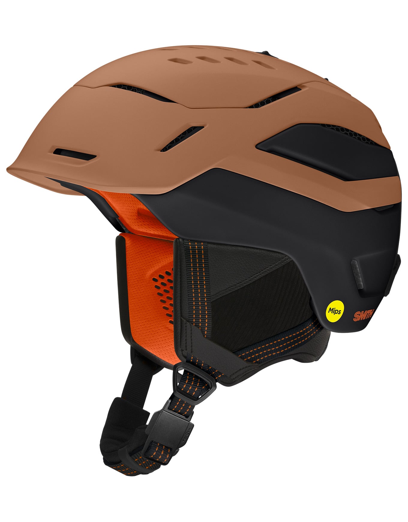 Vantage 2 MIPS Matte Camel Black + Smith