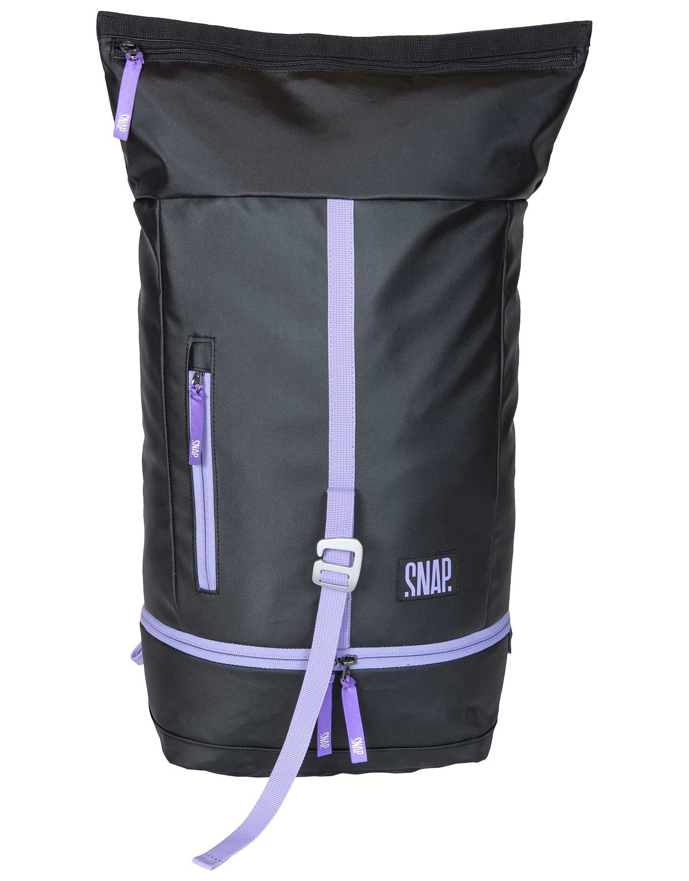 Roll Top 17L - Black + Snap