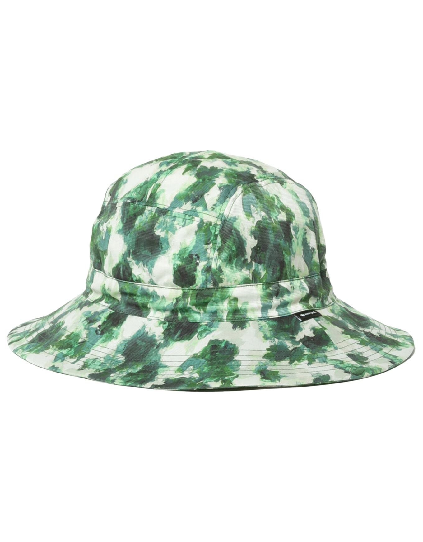 Printed Breathable Quick Dry Hat Green Pt + Snow Peak