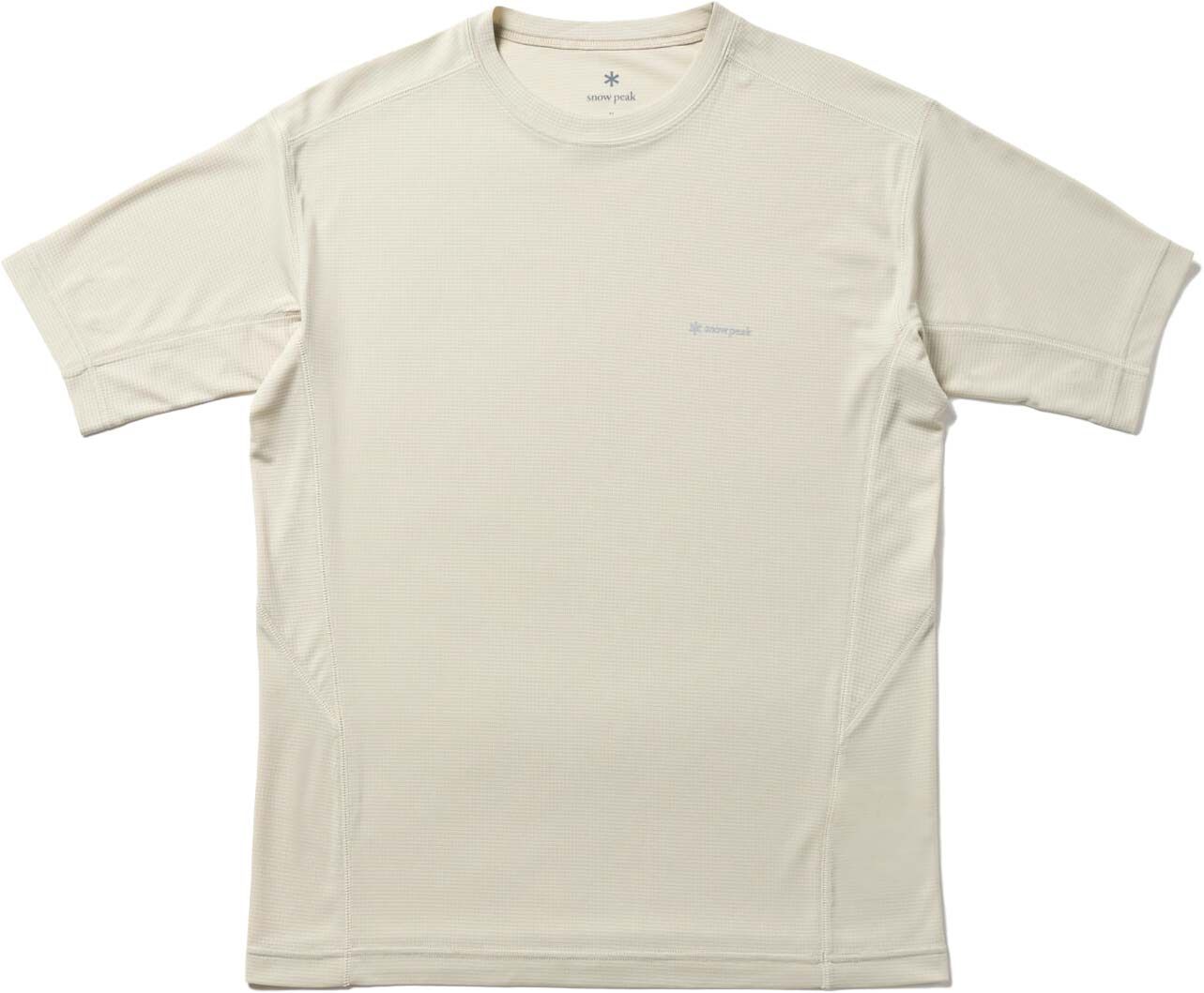 Pe Power Dry T-Shirt Ivory + Snow Peak