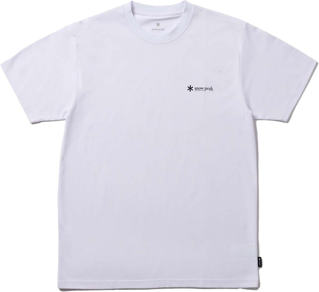 Snow Peak Logo T-Shirt White + Snow Peak
