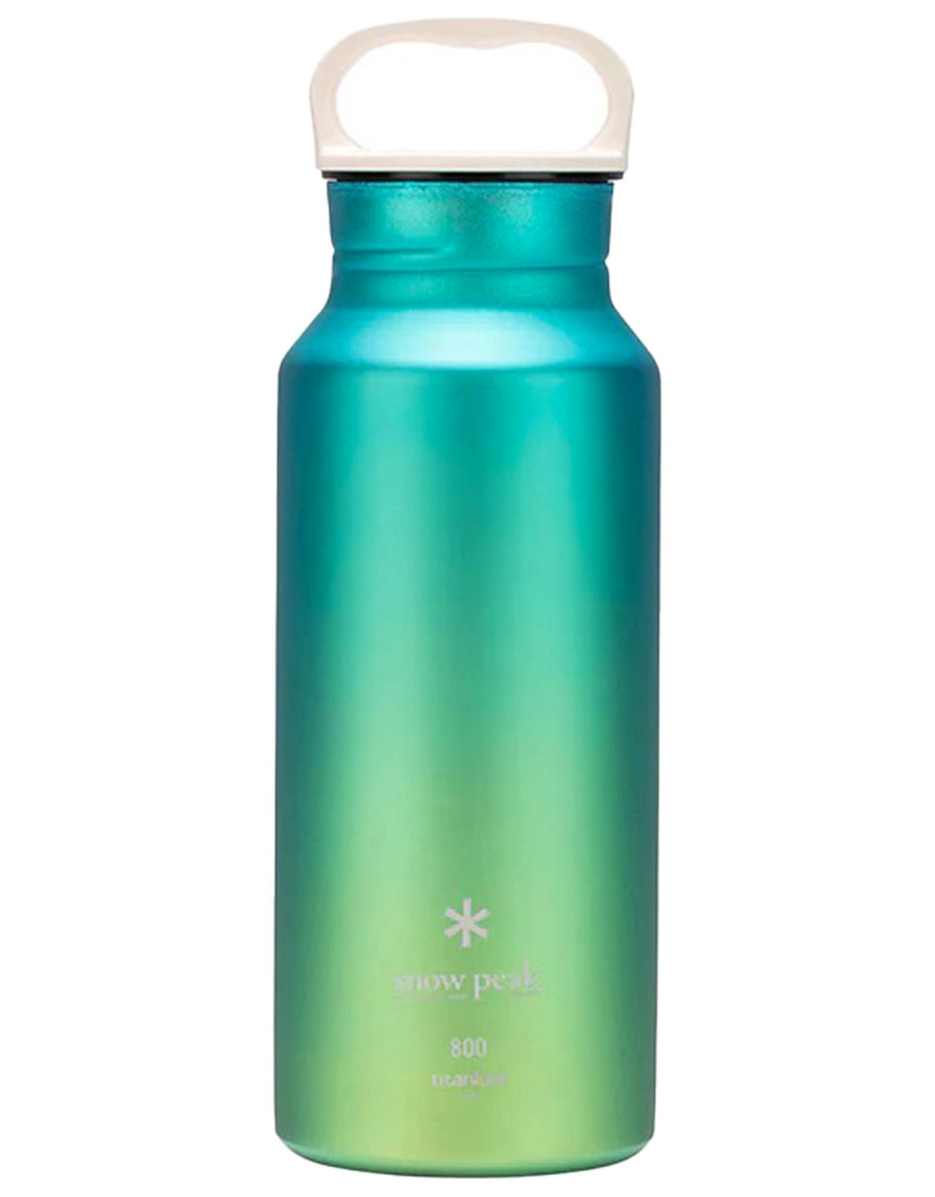 Snow Peak Titanium Aurora Bottle 800 Ml In Ocean Cups and flasks