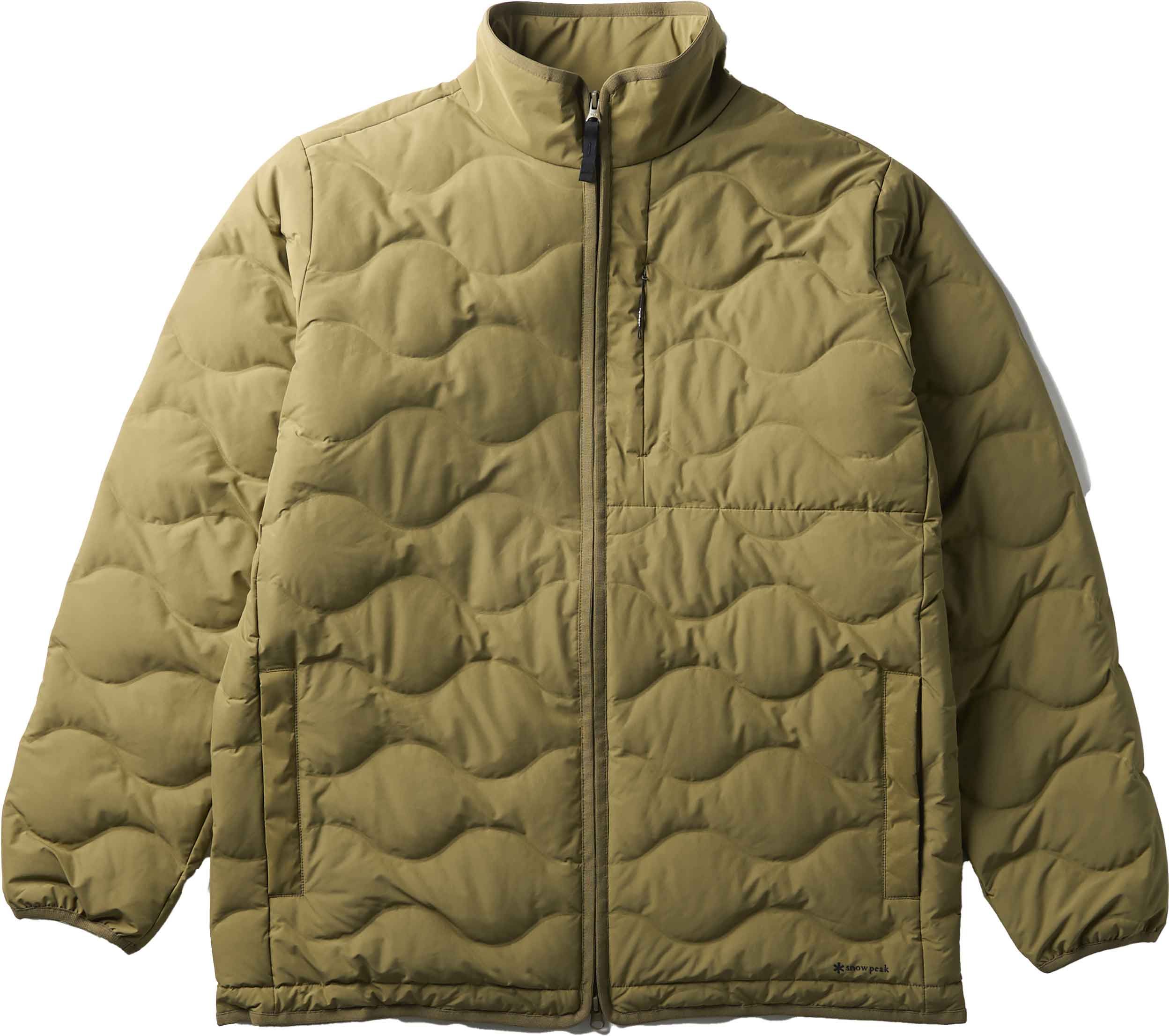 Seamless Quilted Down Jacket Olive + Snow Peak