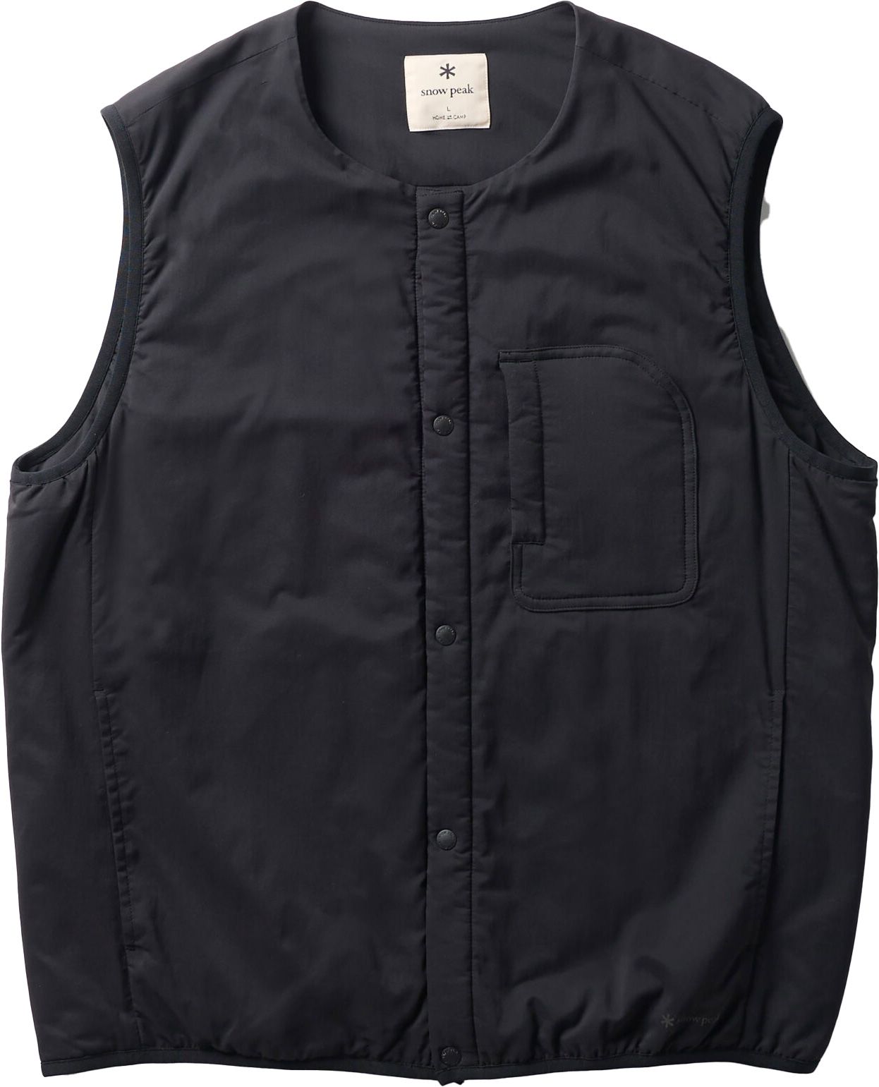 Flexible Insulated Vest Black + Snow Peak