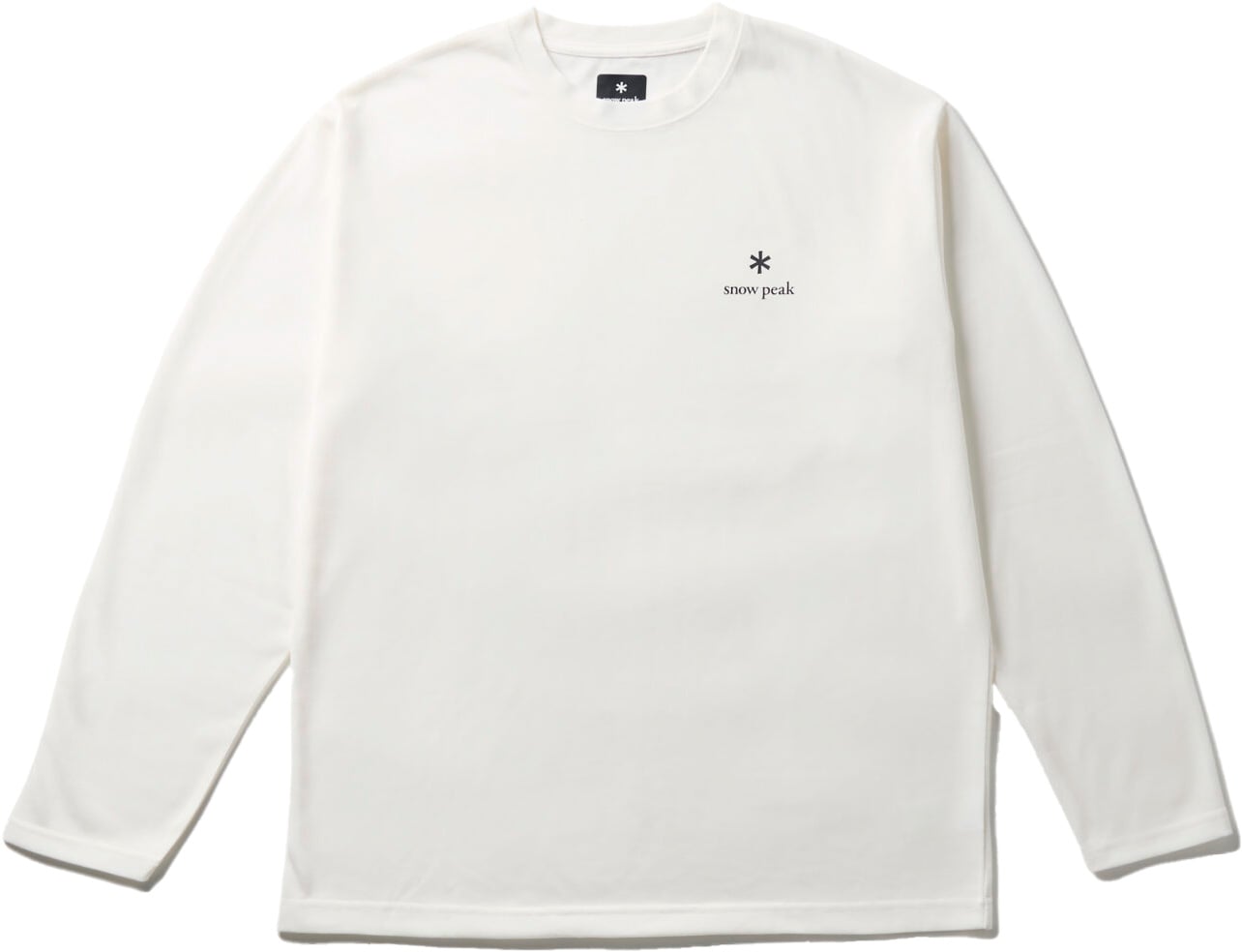 NSD Logo LS T-Shirt Off White + Snow Peak