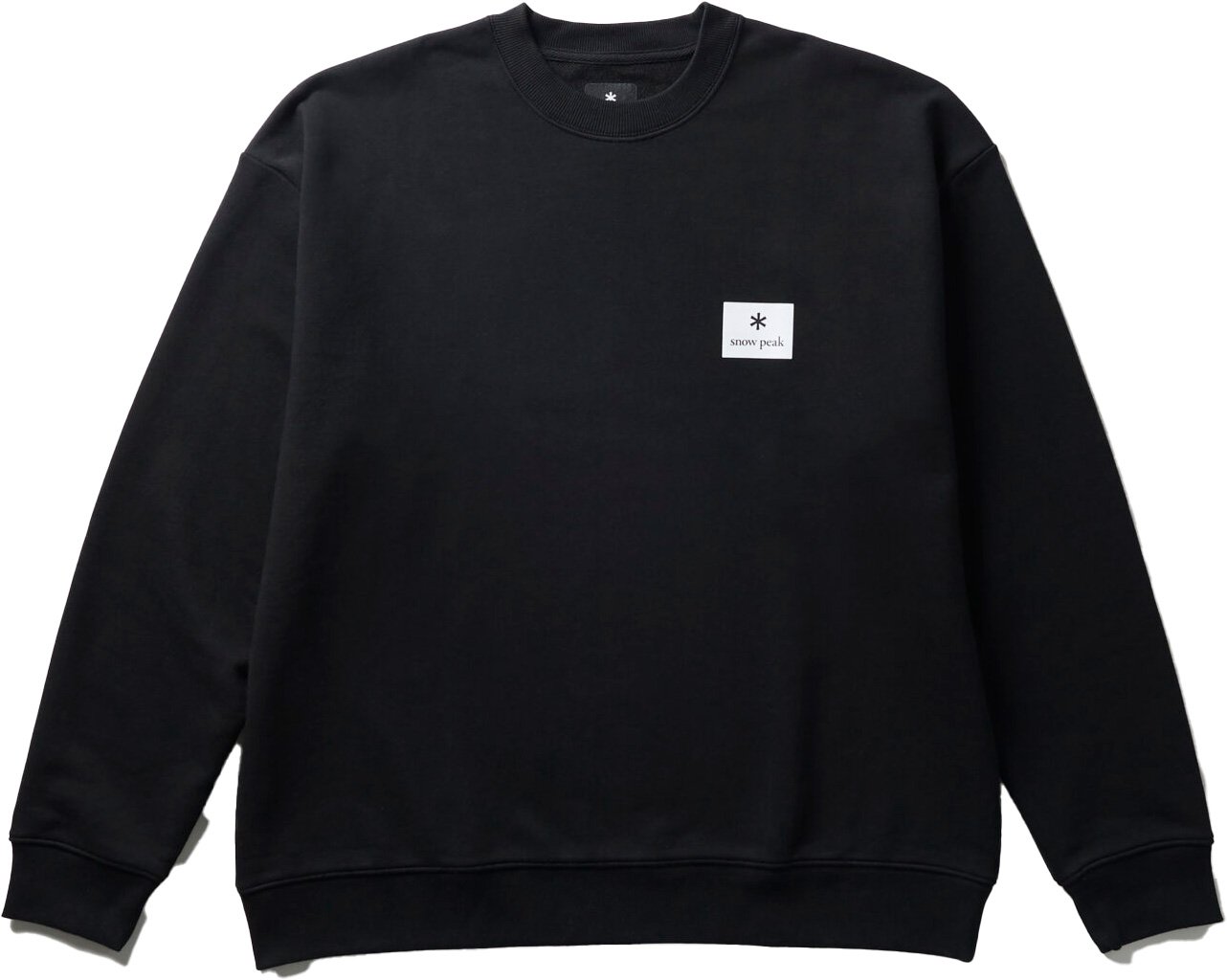 NSD Square Logo Pullover Black + Snow Peak