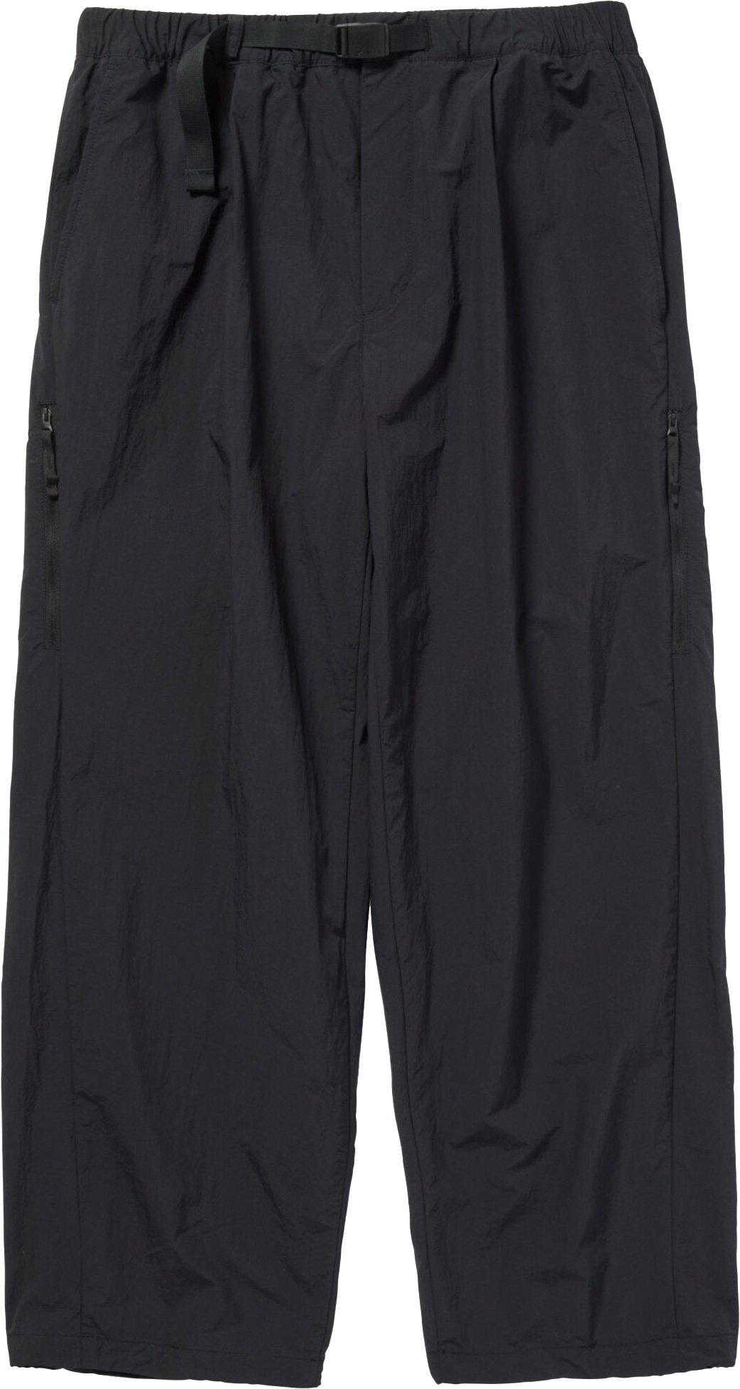 Nylon Double Rip Pants Black + Snow Peak