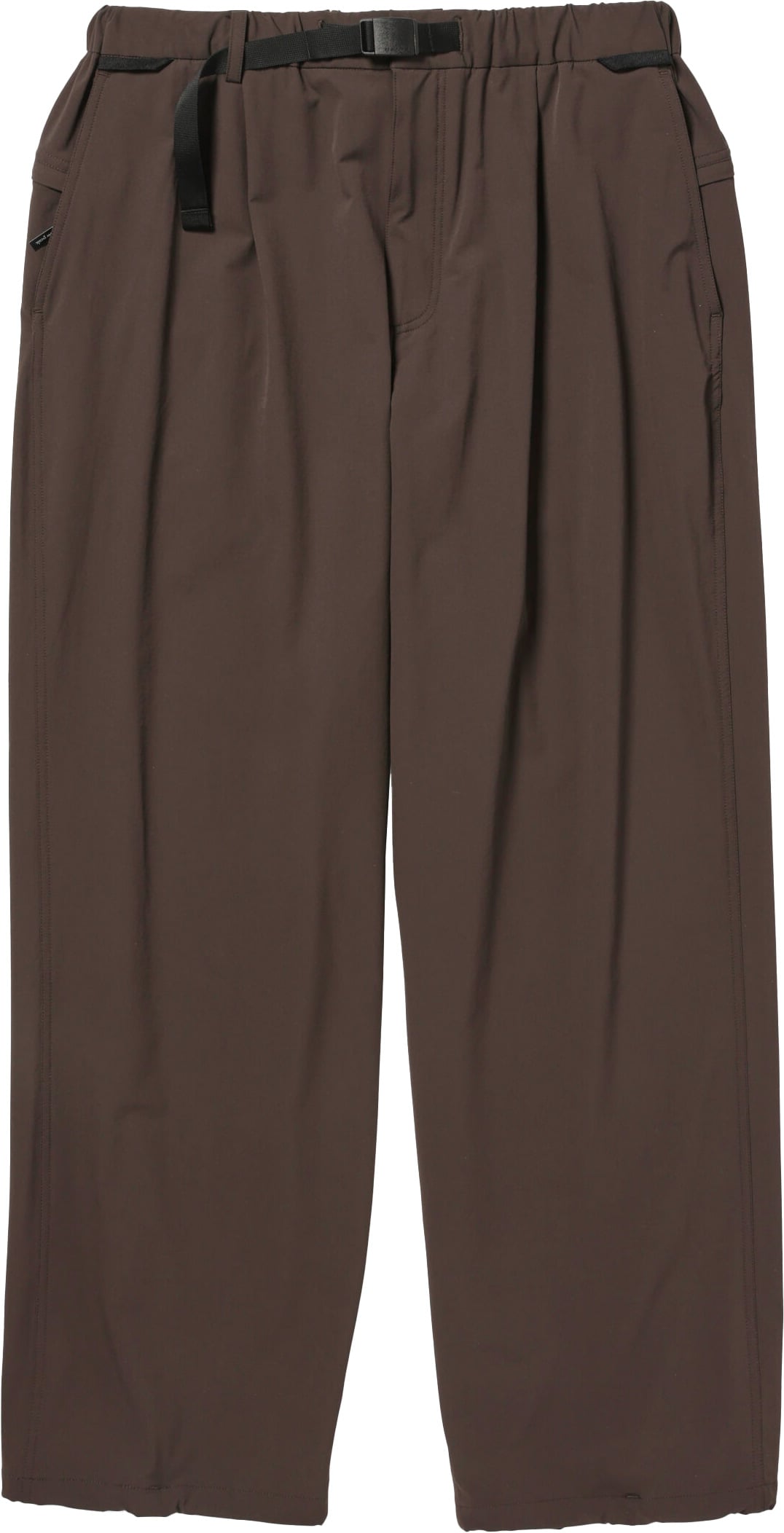 Water-Repellent Stretch Relaxed Pants Dark Brown + Snow Peak