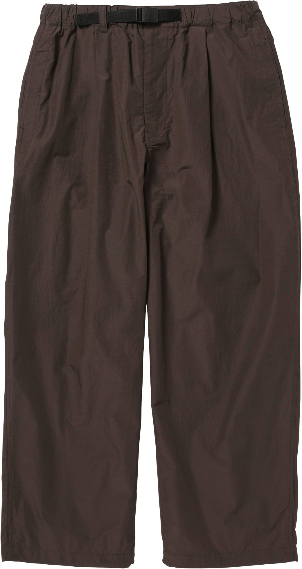 Wool Nylon Taffeta Trousers Dark Brown + Snow Peak