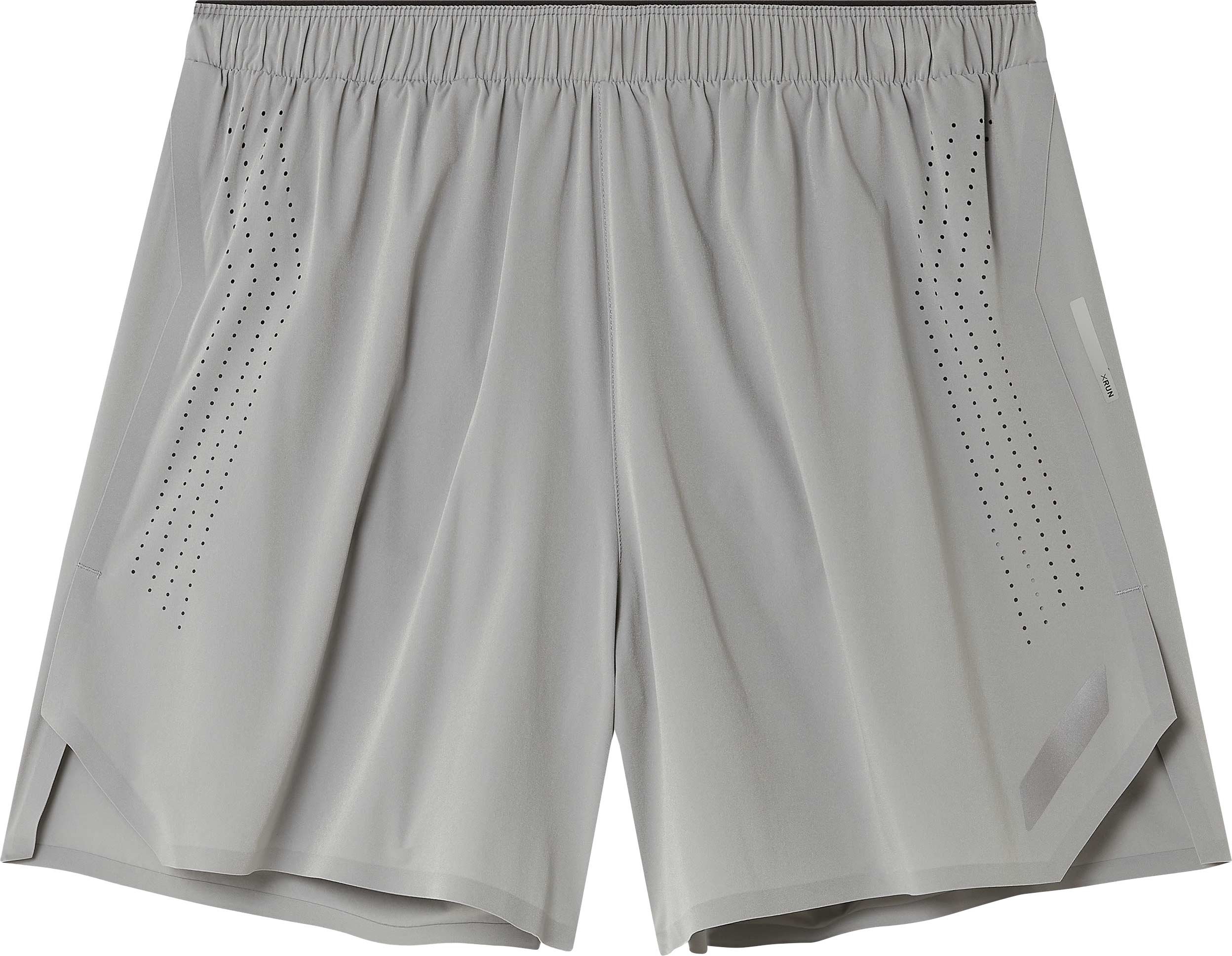 Run Shorts Silver Grey + Soar