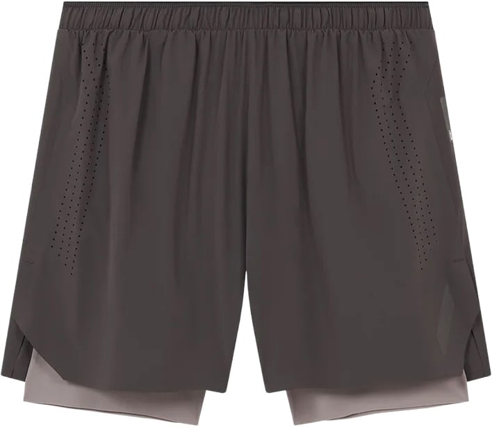 Dual Run Shorts Silver Grey/Warm Grey + Soar