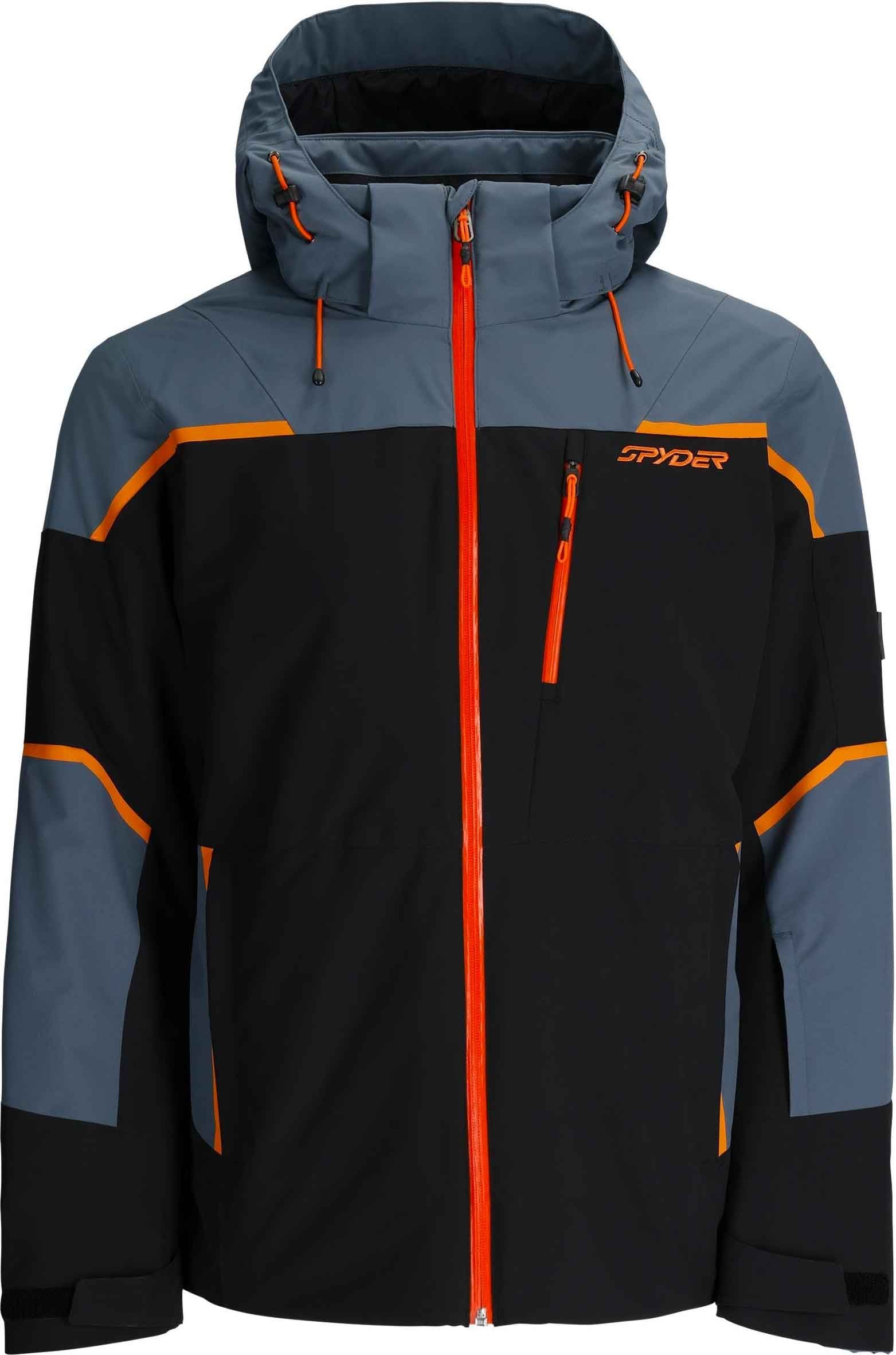 ジャケット・アウター Ninja Sportsrobe de chamber Spyder Chambers Jacket Slate Blue Ski jackets : Snowleader