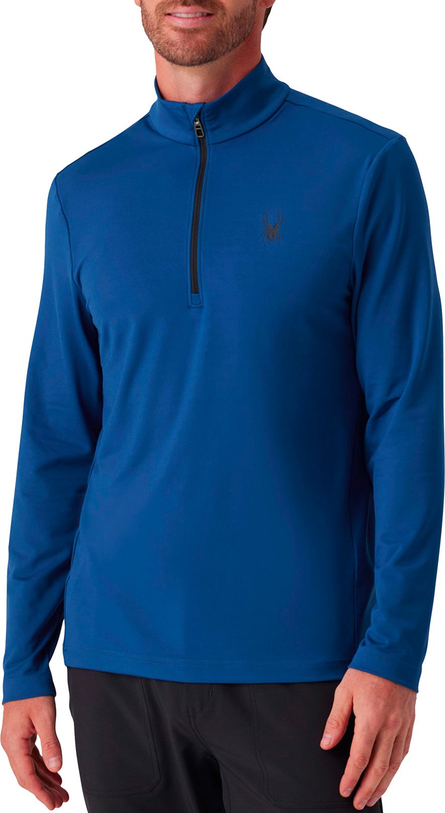 Prospect 1/2 Zip Indigo + Spyder