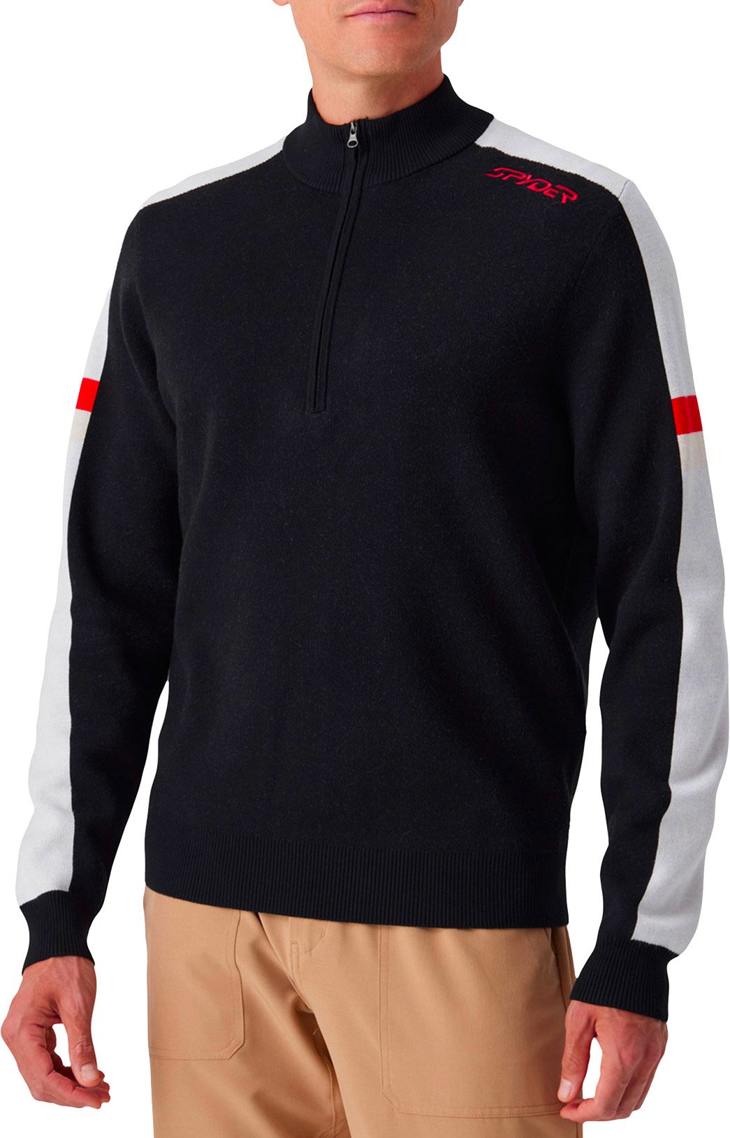 Verbier 1/2 Zip Sweater Black + Spyder