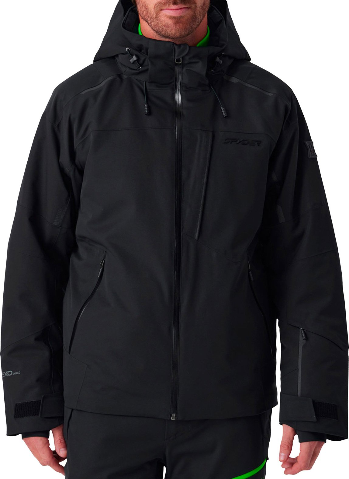 Leader Jacket Black + Spyder