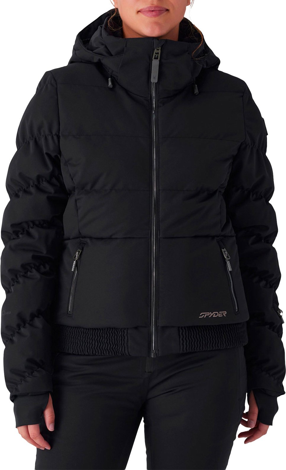 Haven Jacket W Black + Spyder