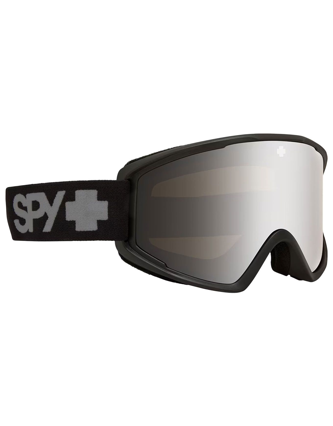 Crusher Elite Eco Matte Black - Silver Mirror + Spy
