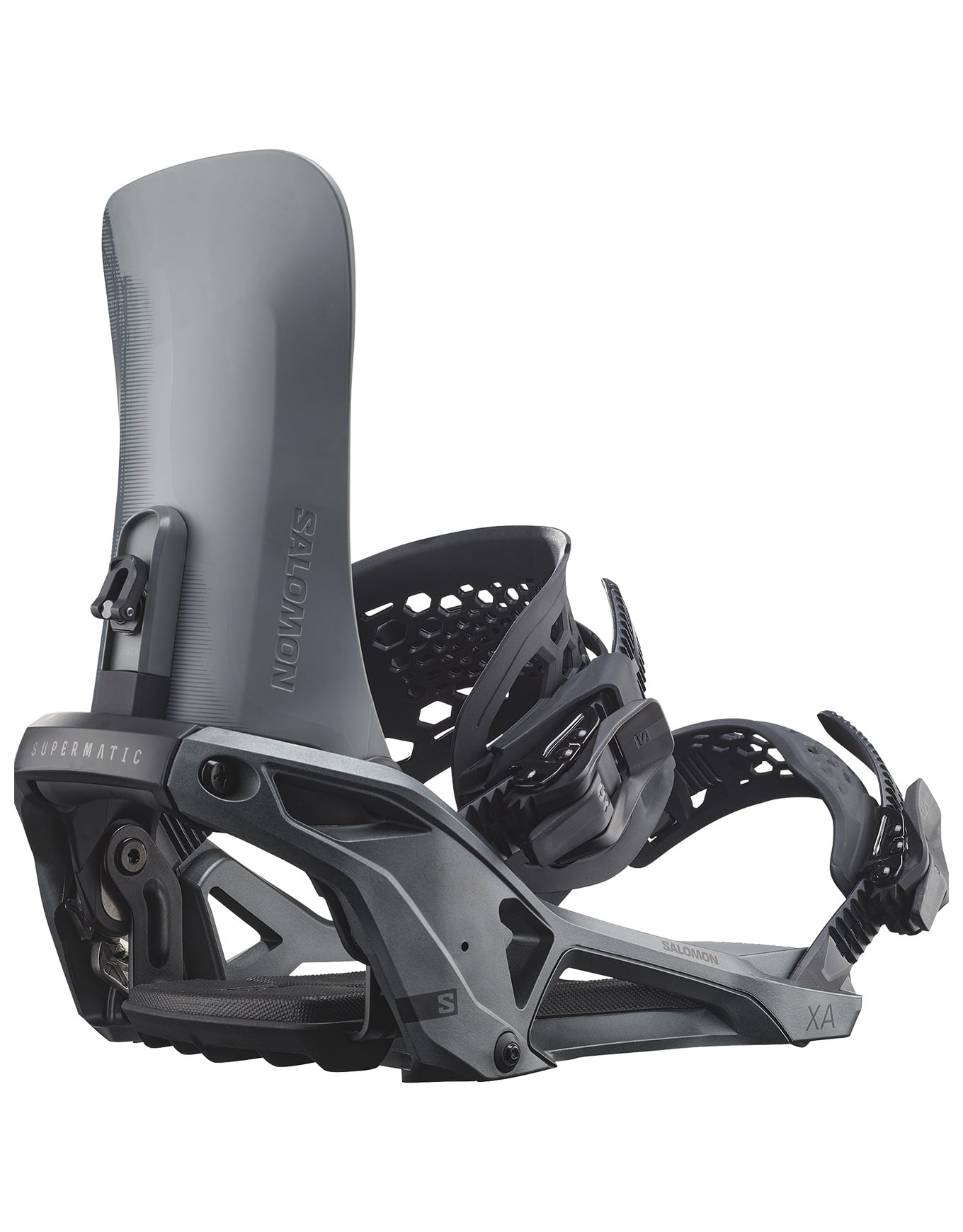 XA Supermatic Castor Gray + Salomon Snowboard