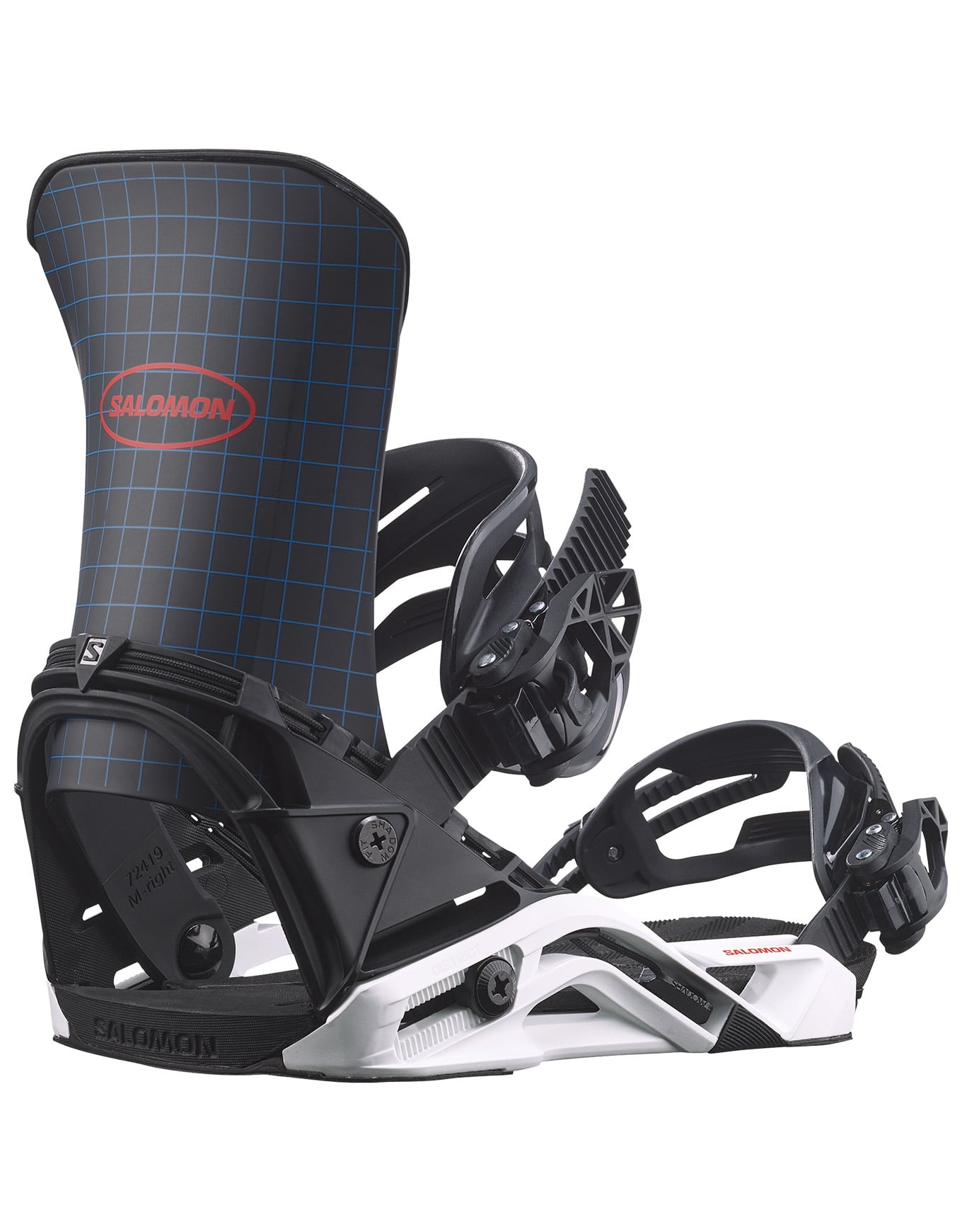 District Black & White + Salomon Snowboard
