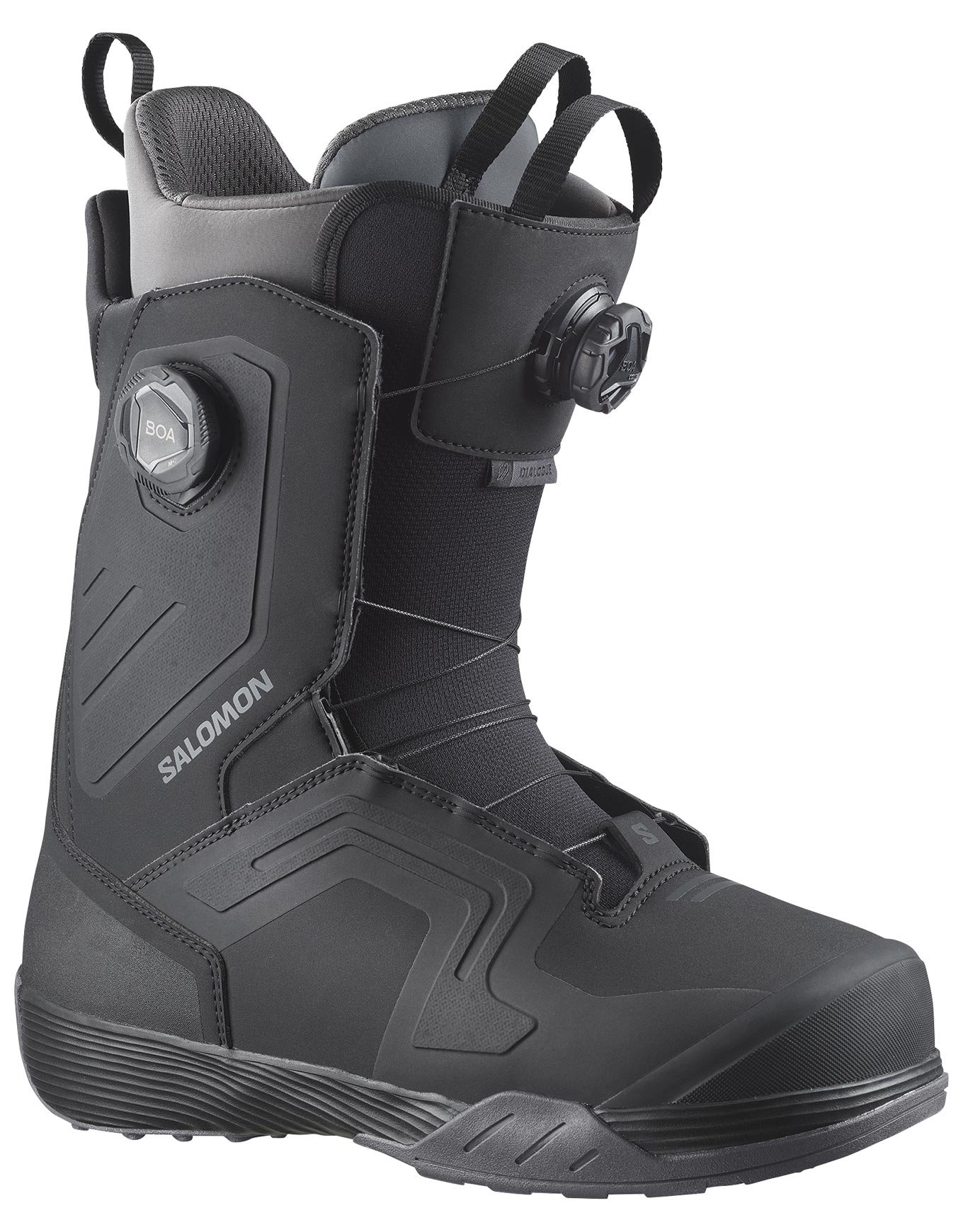 Dialogue Dual BOA Black/Black/Asphalt + Salomon Snowboard