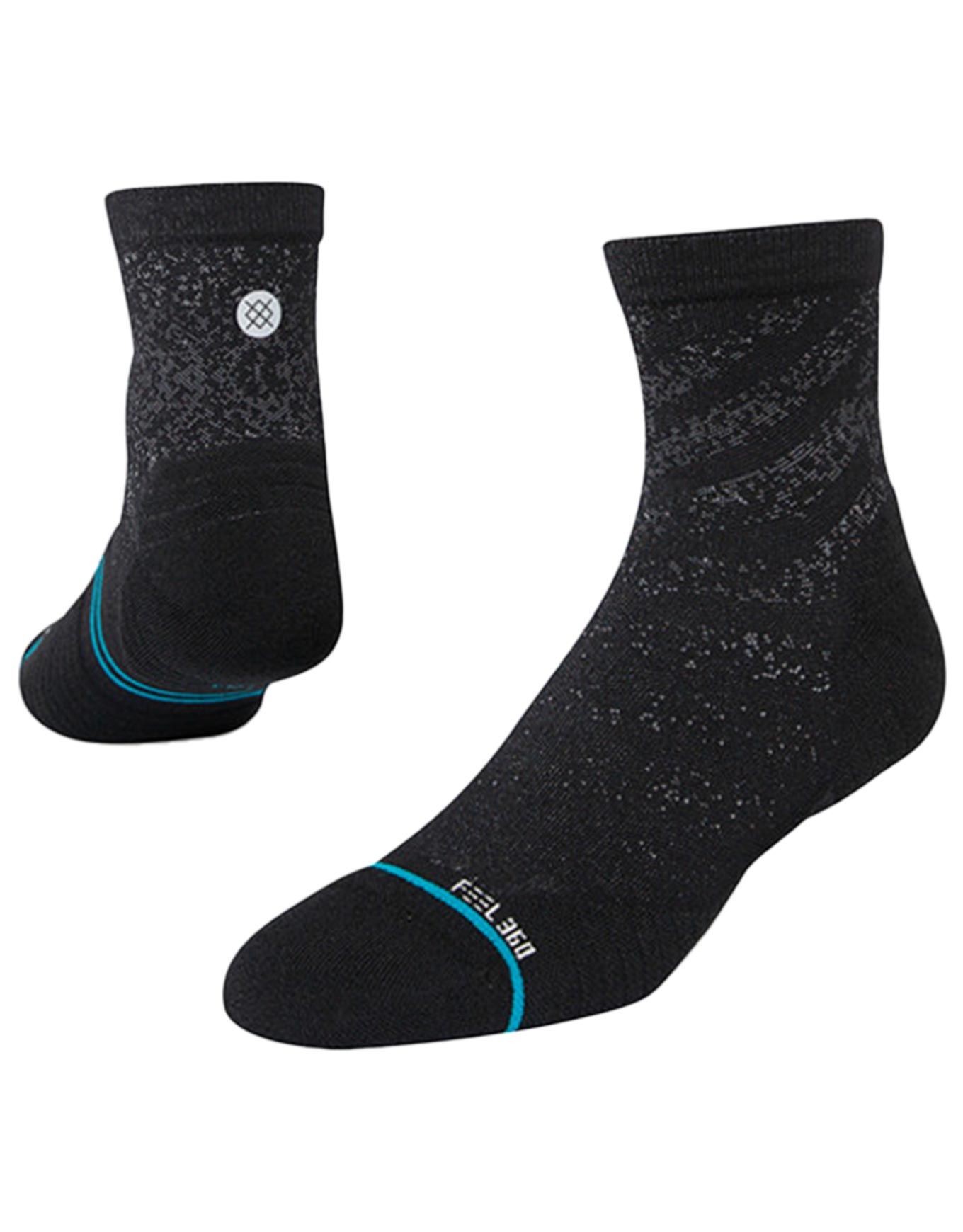Stance 3 Paires Run Light Tab Chaussettes (Réf. A248A23FLX-BLK) - Running Track